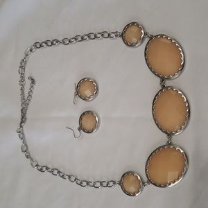 Neclace and earring set